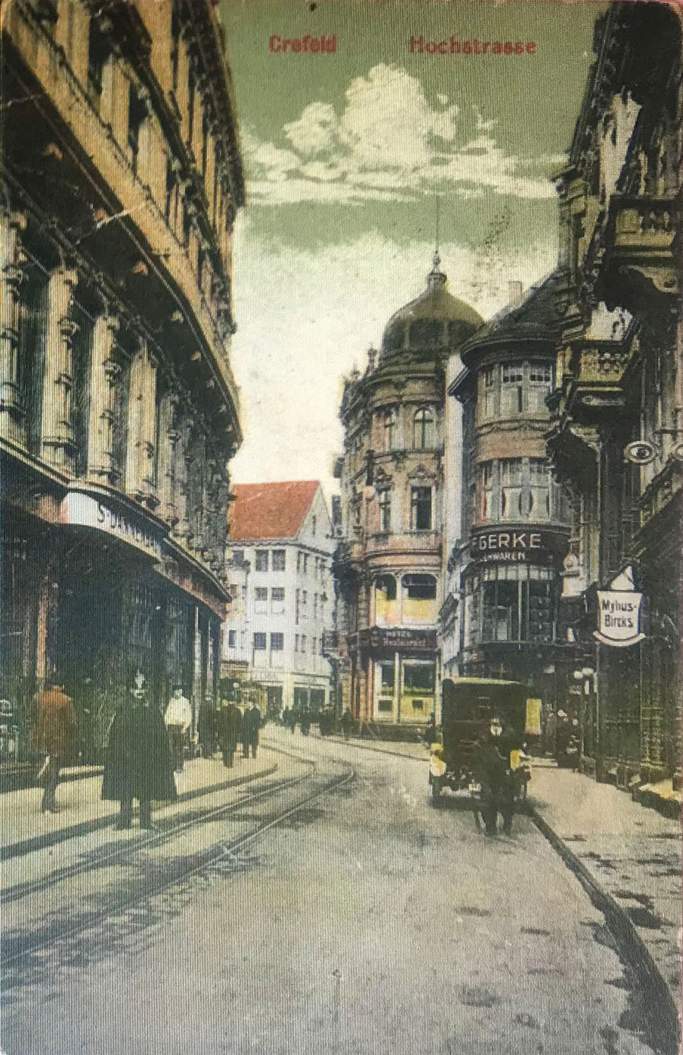 Hochstraße 1910 ca
